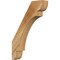 Ekena Millwork 4"W x 18"D x 26"H Olympic Rough Sawn Knee Brace, Western Red Cedar BRC04X18X26OLY00RWR - alternate 1